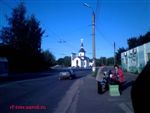Церковь
на улице Строителей.